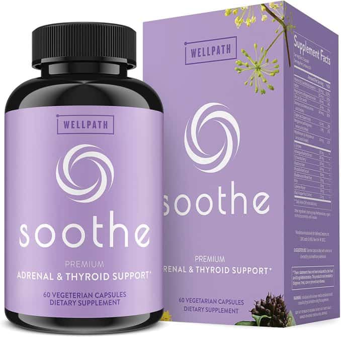 3. Soothe Thyroid Support & Adrenal Support Supplement