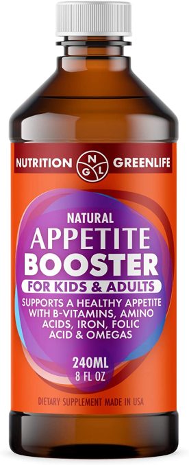 Appetite Booster Weight Gain Stimulant Supplement Eat More for Underweight Kids & Adults