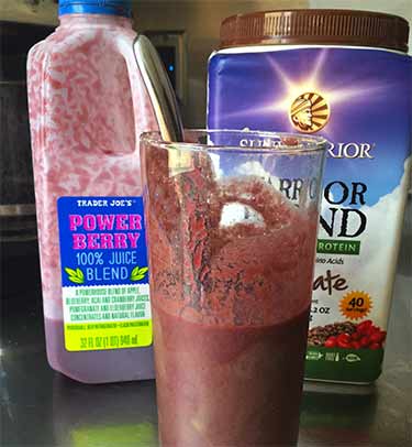 berry protein powder