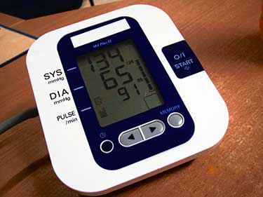 blood pressure meter