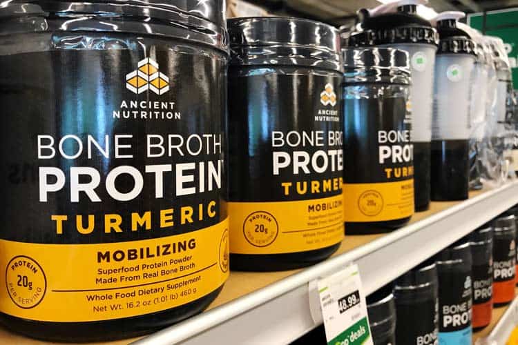 Ancient Nutrition bone broth protein powder