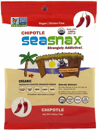 Seasnax package, chipotle flavor