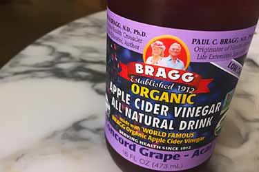 Bragg concord grape acai bottle