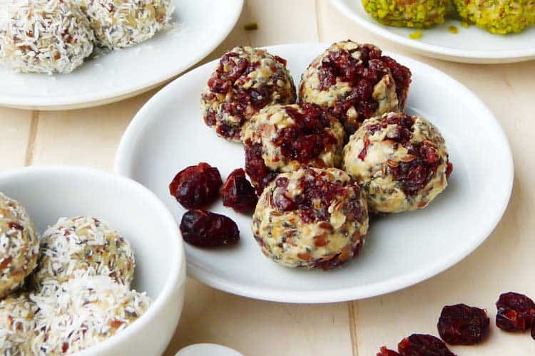 seed and nut butter energy balls