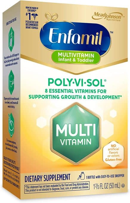 Enfamil Poly-Vi-Sol Liquid Multivitamin Supplement for Infants and Toddlers