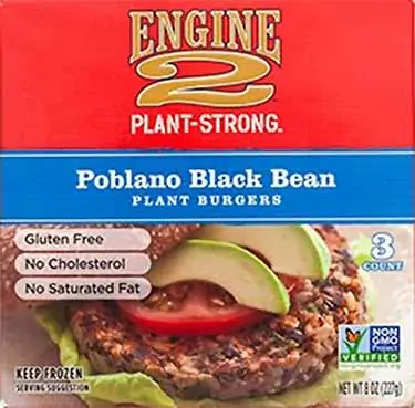 Engine 2 black bean patties