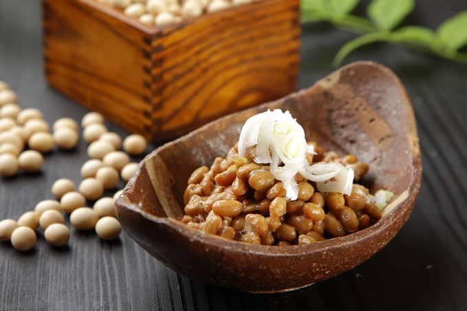 Fermented soy beans, or <i>natto</i>, which many find to be an acquired taste.