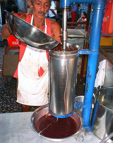 fresh acai juice