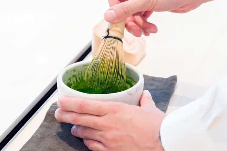 what matcha should look like after whisking