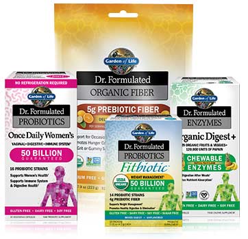 Garden of Life Dr. Formulated line of probiotics