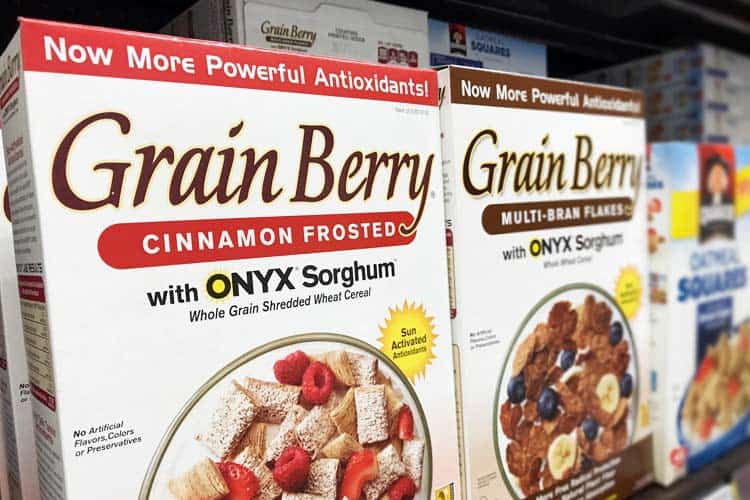 Grain Berry cereal with Onyx sorghum at Walmart