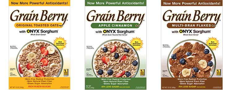 Grain Berry cereal flavors