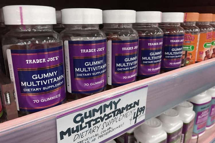 Trader Joe's gummy multivitamin