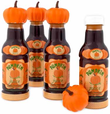 Harry Potter pumpkin juice bottles