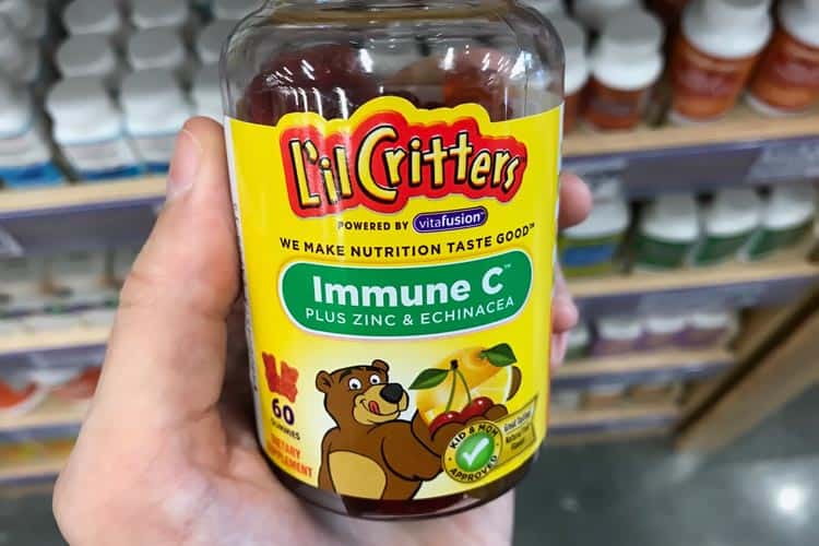 L'il Critters vitamin C gummy bears