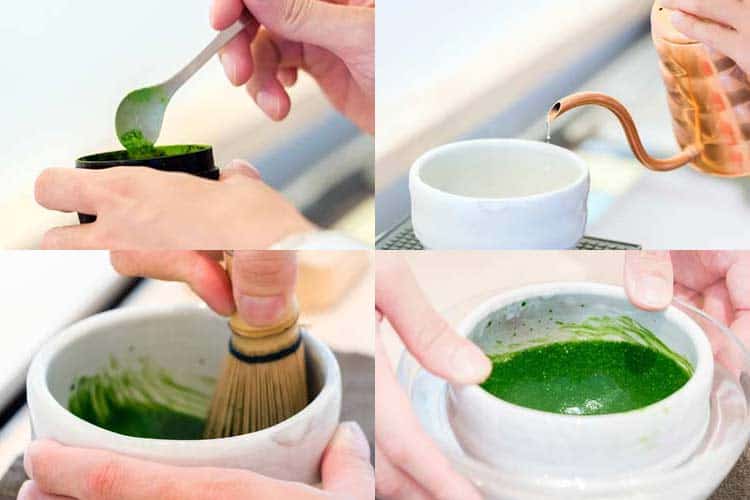 matcha preparation