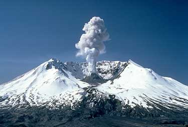 Mount St. Helen eruption