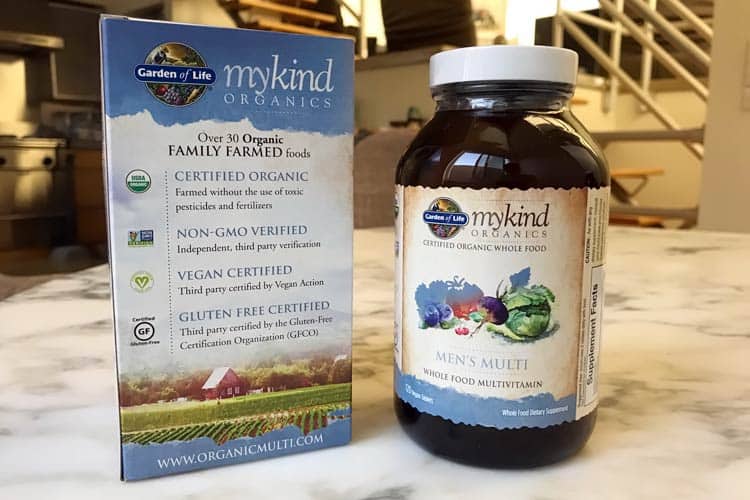 myKind Organics men's once or twice daily multivitamin