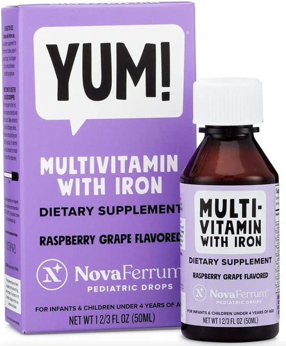 NovaFerrum Multivitamin with Iron for Infants and Toddlers