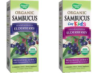 organic Sambucus for kids and adults