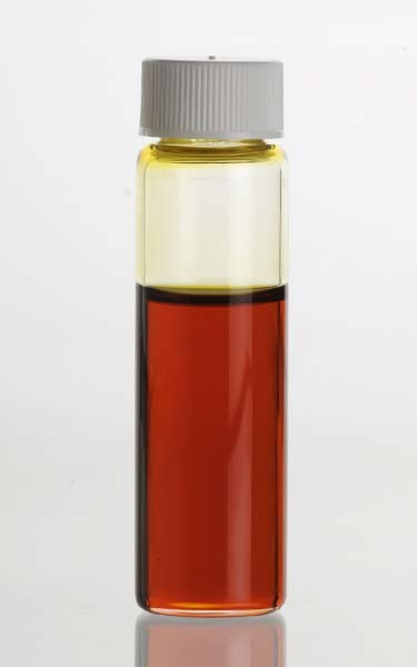 vial of pure patchouli oil