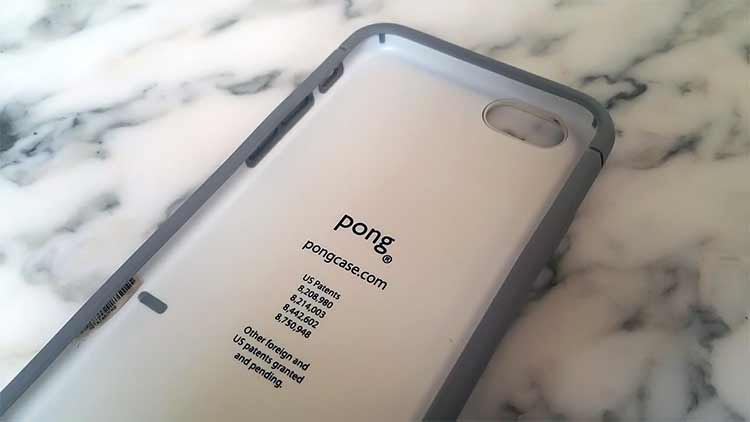 Pong iPhone radiation reducing case