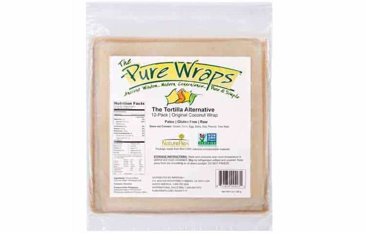 The Pure Wraps tortilla alternative