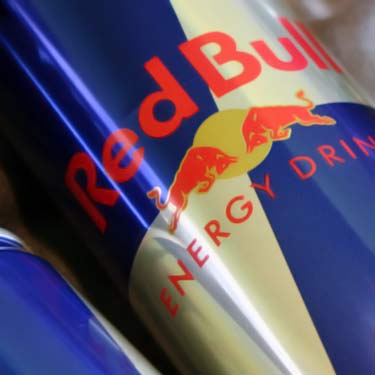 can of red bull energy drink