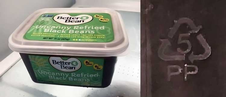 Better Bean brand of "uncanny" refried black beans