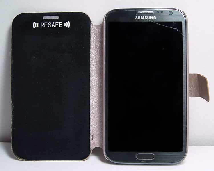 RF Safe case for Samsung Galaxy