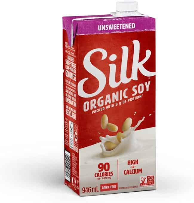 SILK Organic Unsweetened Soy Milk