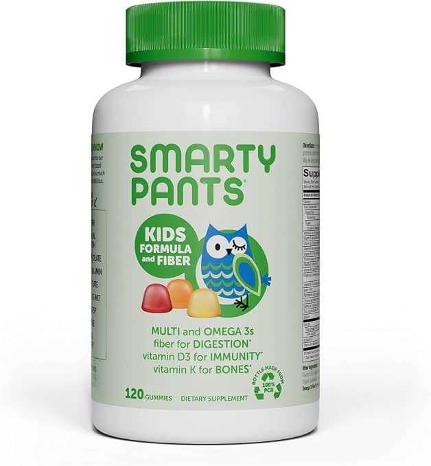 SmartyPants Kids Formula & Fiber Daily Gummy Multivitamin