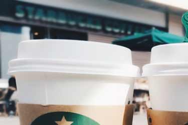 Starbucks coffee cups