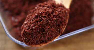 spoon of sumac spice