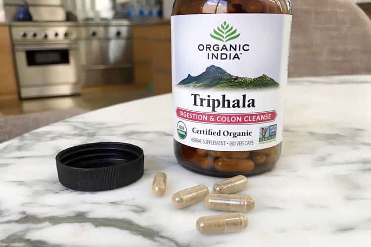 organic triphala capsules supplement