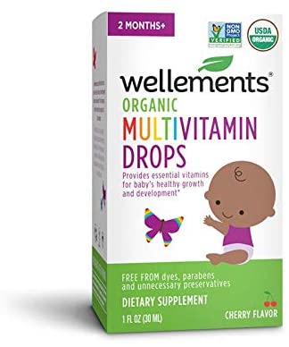 Wellements Organic Multivitamin Drops