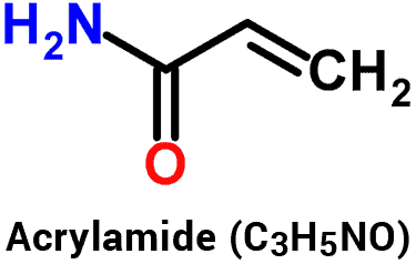 acrylamide molecule structure and chemical formula