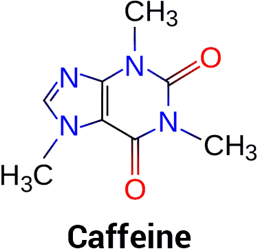 caffeine molecule