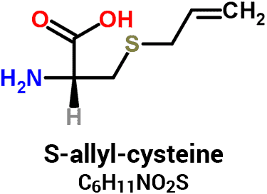 molecular formula and chemical structure of S-Allyl-L-cysteine