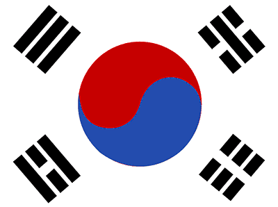 South Korea's flag